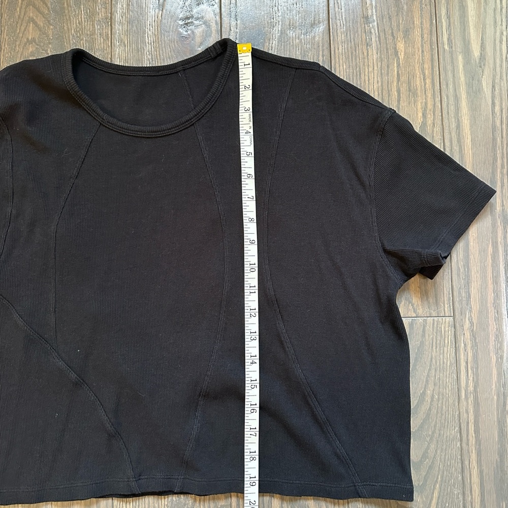 Lululemon Ribbed Modal Cotton tee - Picture 5 of 6